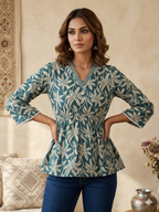 Women's Peplum Top – Stylish Casual & Party Wear