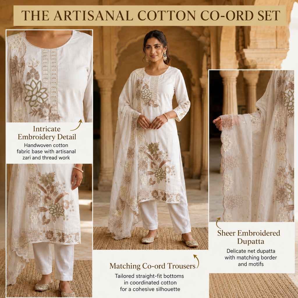 Women's Ethnic Co-ord Set | Premium Kurta & Palazzo Set for Women