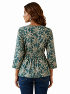 Women's Peplum Top – Stylish Casual & Party Wear