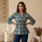 Women's Peplum Top – Stylish Casual & Party Wear