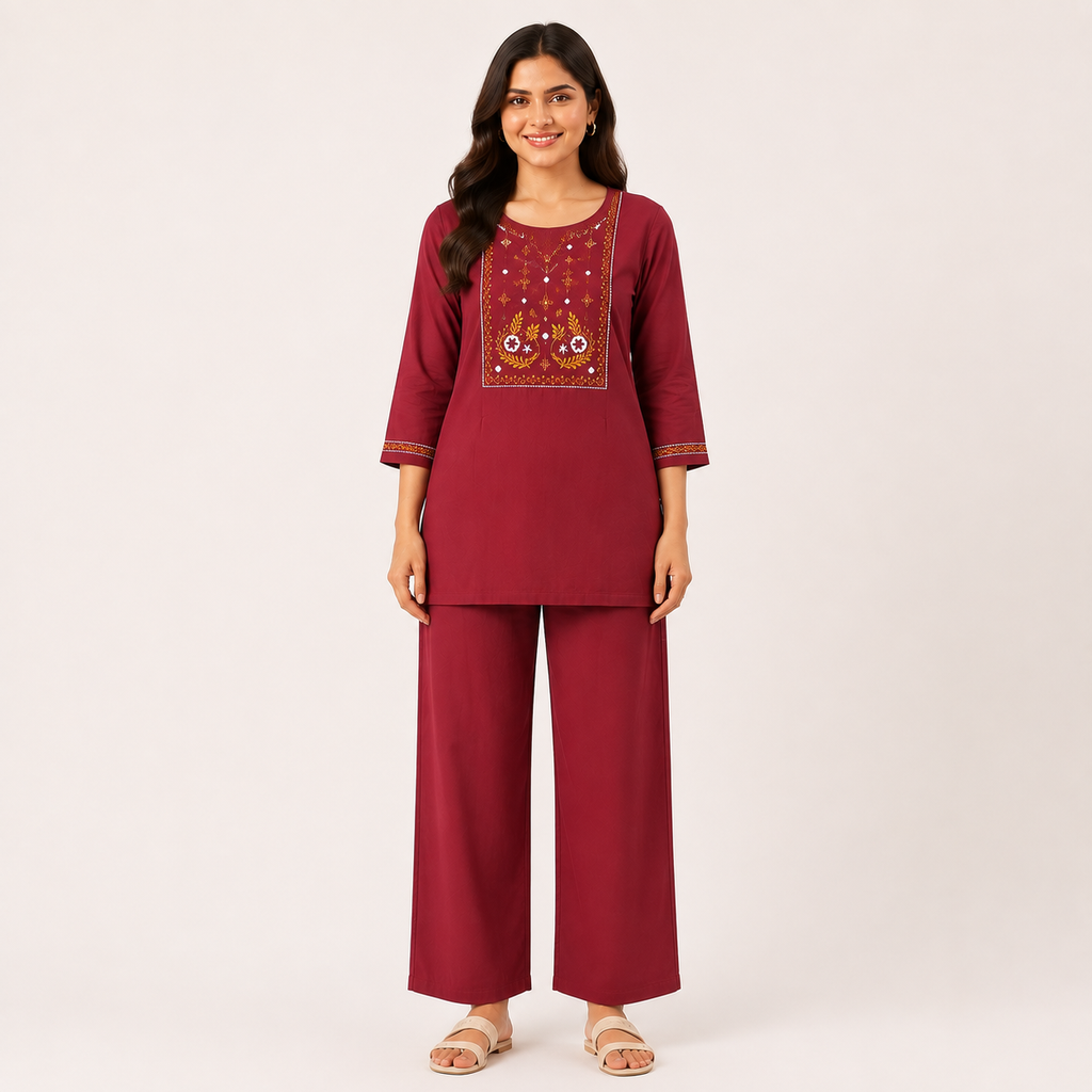 Women's Modern Co-ord Set – Stylish Matching Outfit for Women
