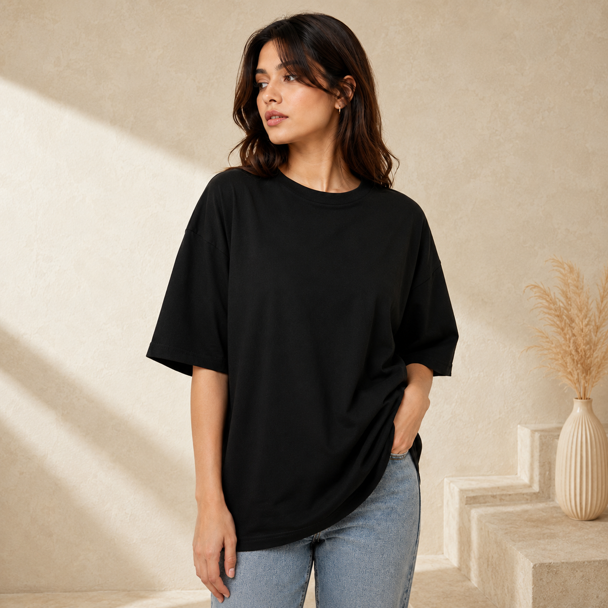 Women's Oversized T-Shirt | Soft Comfortable Everyday Casual Wear