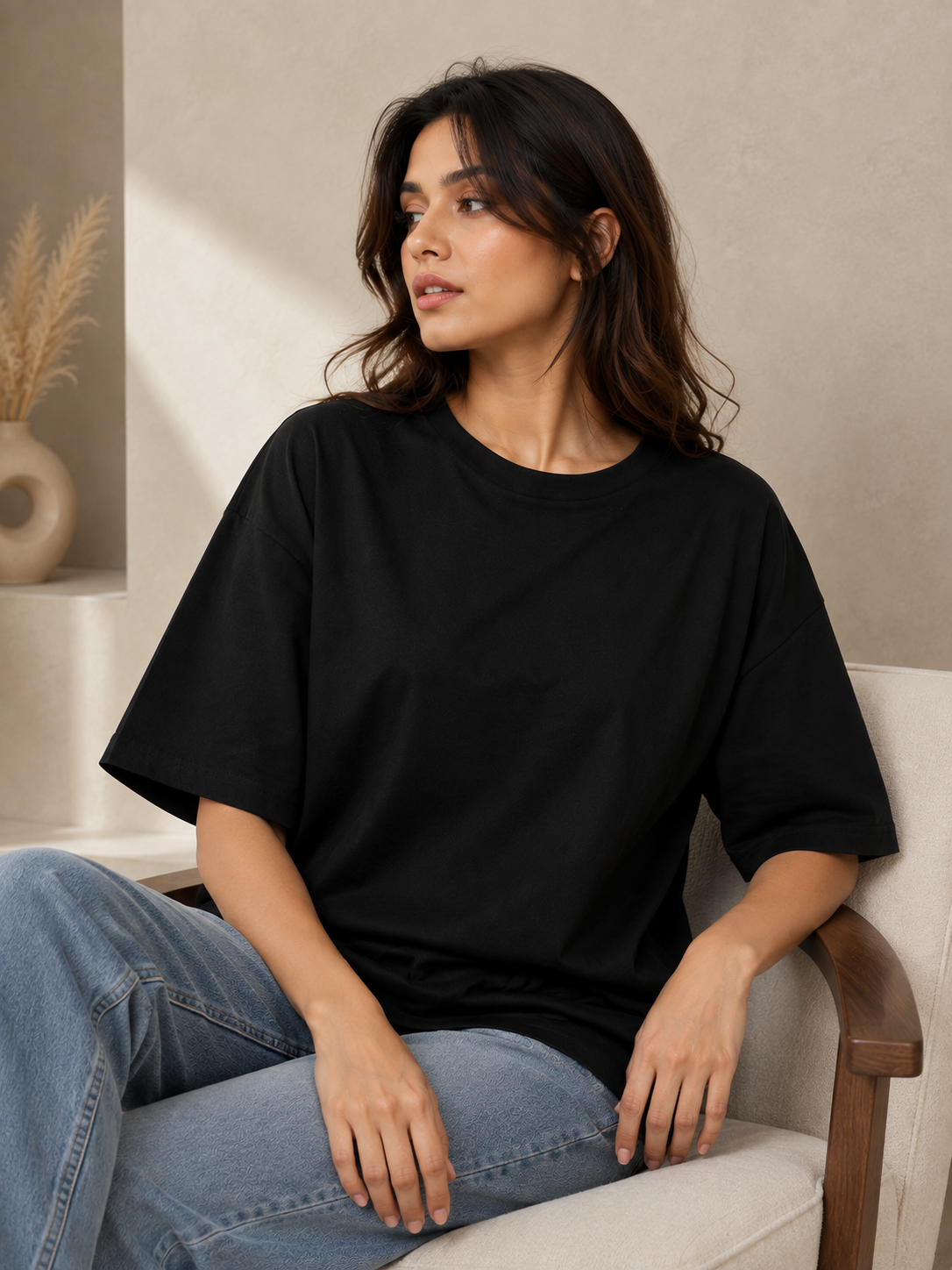 Women's Oversized T-Shirt | Soft Comfortable Everyday Casual Wear