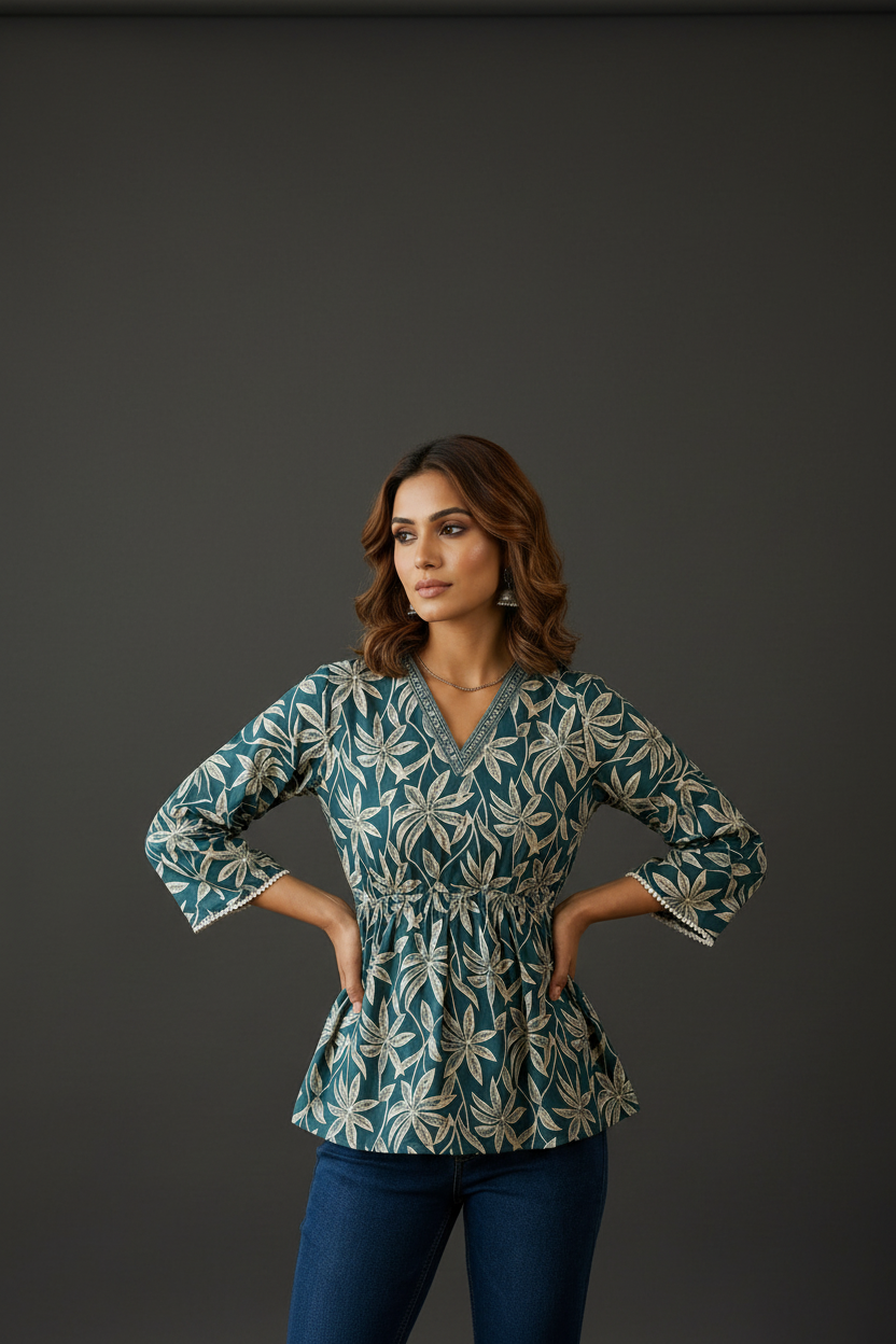 Women's Peplum Top